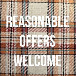 Reasonable Offers Welcome